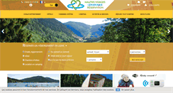 Desktop Screenshot of gerardmer-reservation.net